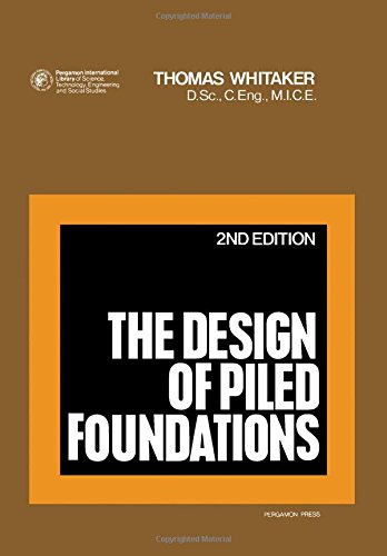 Buy Design of Piled Foundations — BookShops.in