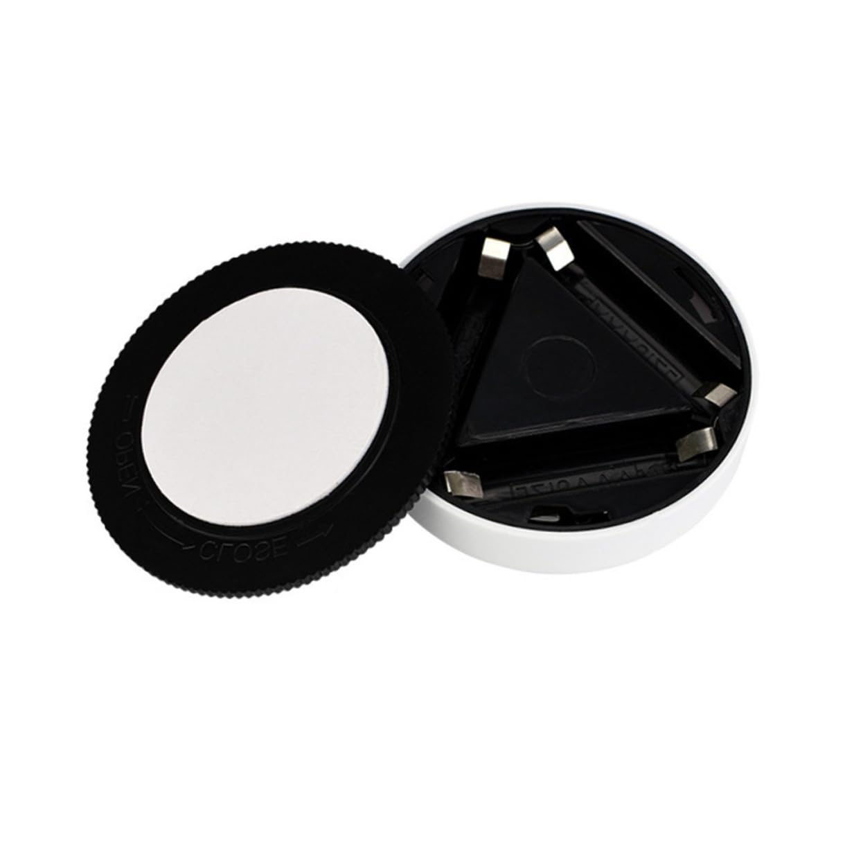 Housoutil Led Touch Light Cordless Emergency Wall Light for Cabinets Shelves and Workshops Battery-Powered Activation Self-Adhesive for Quick Installation Bright White Illumination