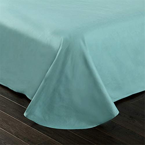 Juego de cama 4pcs Jacquard Luxury Seda Algodón Azul Queen 001 7