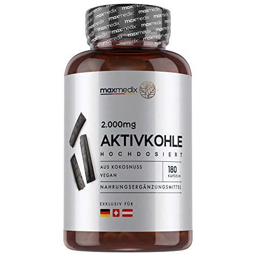 Carbón Activo Coco Marca MaxMedix