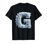 Letra G Frozen Winter Wonderland Camiseta