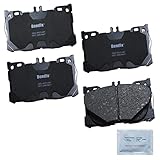 Bendix Priority1 CFC1871 Ceramic Front Brake Pads for Select Models Mercedes-Benz C43 AMG, C450 CLS53 CLS400, CLS450, E43 E53 E300, E350, E400, E450, GLC43 GLC250, GLC300, GLC350e, GLE43 AMG