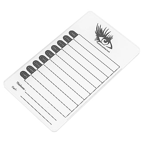 minkissy Présentoir à Cils Acrylique Plateau De Présentation Pour Faux Cils Rangement Pour