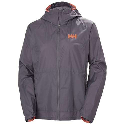 Helly-Hansen Roam Windjacke - Leichter, atmungsaktiver Outdoormantel für Windschutz und vielseitigen Stil für Damen, 654 Smoked Purple, L