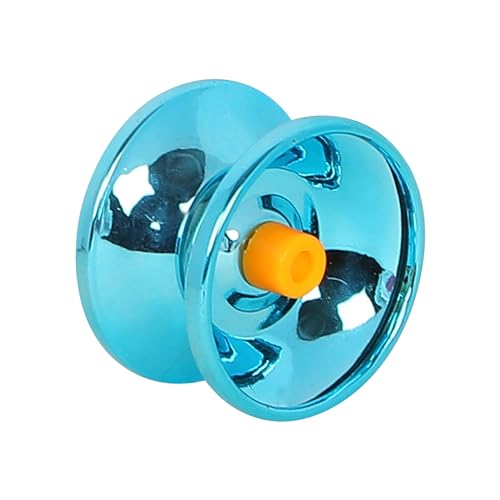 Image of Fine Quality High Gloss Metal-Made Shining YoYo Spinner Toys for Kids with High Speed - Random Color (Pack of 1)