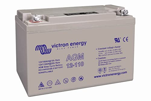 Victron Energy AGM 110Ah 12V Deep Cycle Battery M8