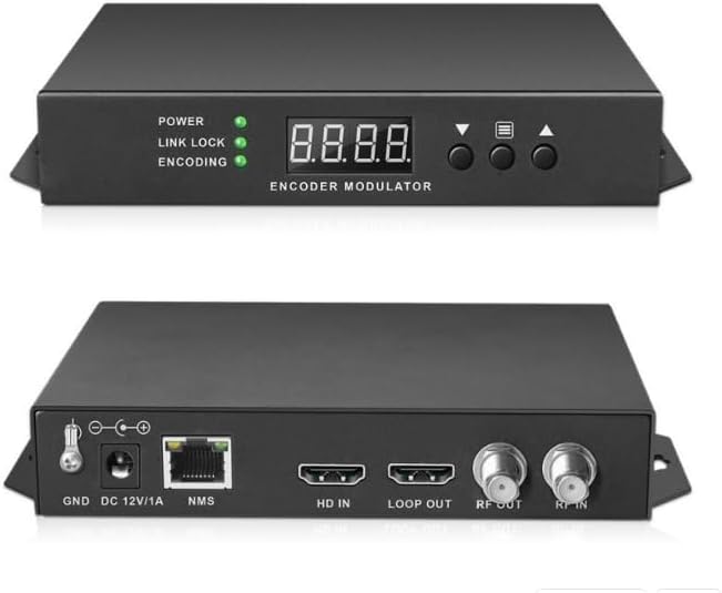 CATV QAM ATSC 1080P Coax Channels HDMI to RF Modulator