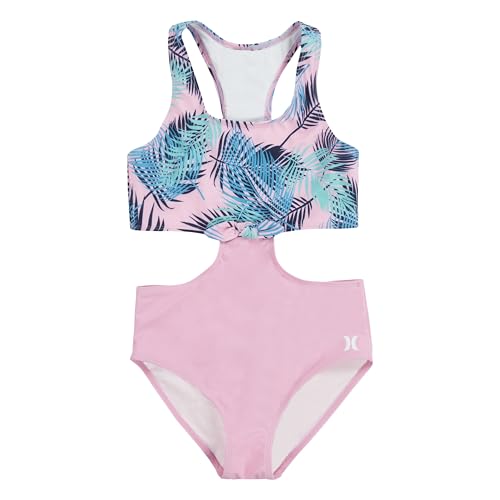 Image of Hurley Girls' 1-piece Cut Out Swim Suit