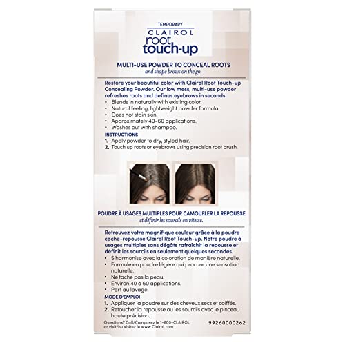 Clairol Root Touch-Up Temporary Concealing Powder, Black Hair Color, Pack Of 1 #TOP1