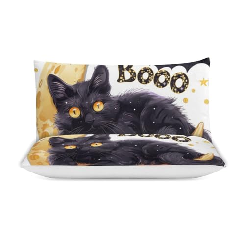 Funda nórdica de gato transpirable y suave con cremallera resistente para otoño 4