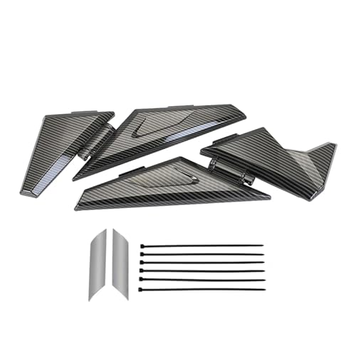 Déflecteur d'air haut de gamme look carbone pour habillage cadre BMW R1200GS