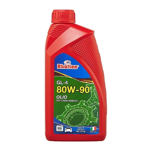 Rhütten Olio Cambio Gl-4, 80W-90, Olio Per Cambi Manuali, Differenziali, Distributori Di Potenza, 1L