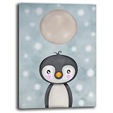 Stampa Moderna Quadro Su Tela per Cameretta Bambini Animali Decorazioni Parete Nursery Neonato