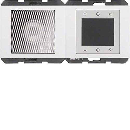 Preisvergleich Produktbild Hager K.1 polar Radio weiß glanz