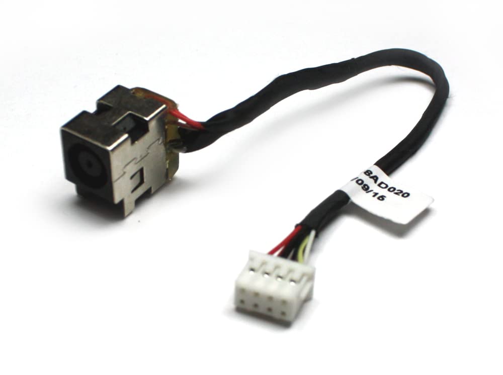 DC Jack HP Pavilion DV6-3230US repuesto de conector de alimentación portátil con cable 2