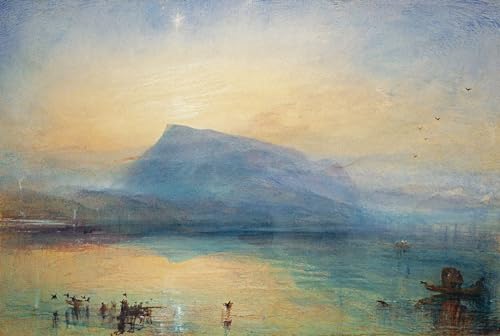 Peinture Salon Turner Rigi pour Sublimer un Grand Mur Vide