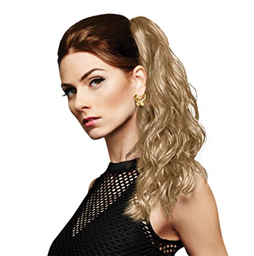 18" Simply Curly Ponytail Color R14/88H GOLDEN WHEAT - Hairdo