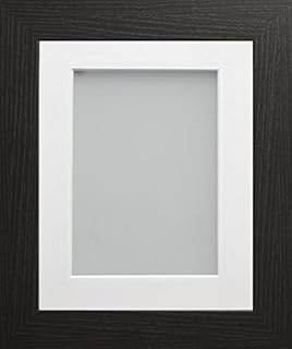 Frame Company Watson Range Black Picture Photo Frame with White Mounts *Choice of Sizes*