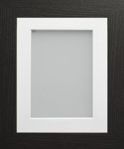 Frame Company Watson Range Black Picture Photo Frame with White Mounts *Choice of Sizes*