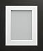 Price comparison product image Frame Company Watson Range Black 20x16 inch Picture Photo Frame with White Mount for Image 15x10 inch *Choice of Sizes* Fitted with Real Glass