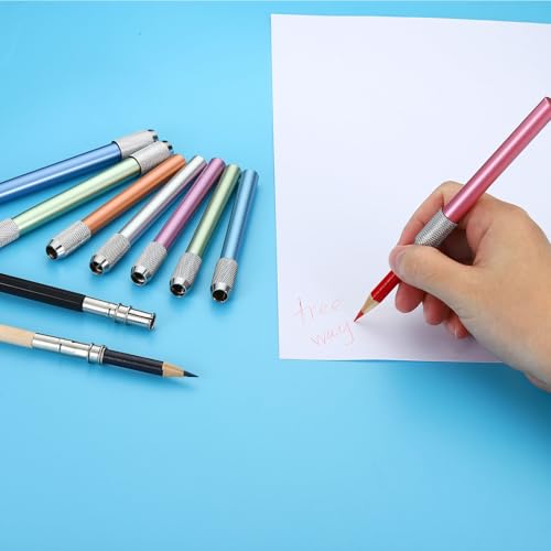 Extensores metálicos para lápices x5 multicolor miniatura 5