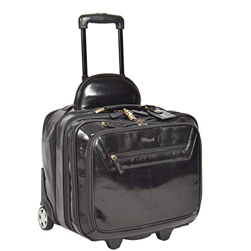 Valise pilote à roulettes Hol15 grand format L avec poignée télescopique pour ordinateur