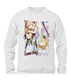 MERCHANDMANIA Sudadera A3 konosuba kazuma Iris Princesa Personajes Sweatshirt