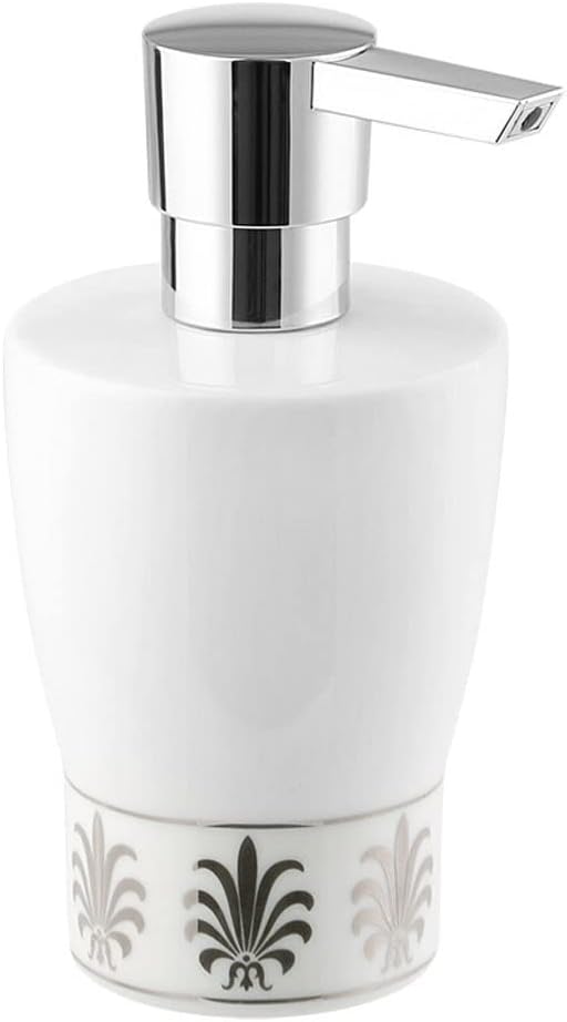 Bathroom Soap Dispenser 9.5 Oz Lotion Dispenser Bathroom Liquid Pump Bottle Kitchen Sink Counter Bottling Ceramic Dispenser Hand Soap Dispenser for Bathroom(C)