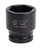 Sunex 0448 3/4-Inch Drive 1-1/2-Inch Impact Socket