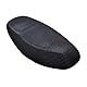 Motorrad Kissen Mesh Sitzbezug, Universal Motorrad Anti-Rutsch Wasserdicht Sitzkissen 3D Mesh Atmungsaktiv Sitzbank Protector Wärmeisolierende Motorrad Sitzbezüge Offroad Motorradkissenbezug Schwarz