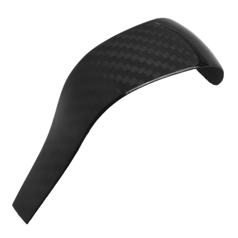 HYASDBWE Real Carbon Fiber Gear Shift Knob Cover Trim for Porsche Cayenne 958 2011-2017 Handball Trim Sticker Car Accessories Gear Shifter Parts