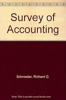 Hardcover Survey of Accounting Book