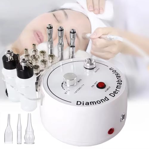 Wasd3Pods Máquina De Microdermoabrasión con Diamante, Dispositivo 3 En 1 para El Cuidado Facial, con Pulverizador De Vacío, Profesional para La Eliminación De Puntos Negros Wasd3Pods Máquina De Microdermoabrasión con Diamante, Dispositivo 3 En 1 para El Cuidado Facial, con Pulverizador De Vacío, Profesional para La Eliminación De Puntos Negros