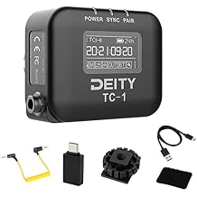 Deity TC-1 Wirless Timecode Box,2.4G Radio,Time Code Accuracy 0.5ppm,Bluetooth 5.0,Max Range 250FT, Support APP Control