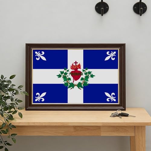 Drapeau du Sacré-Cœur impression sur toile haute définition grand format