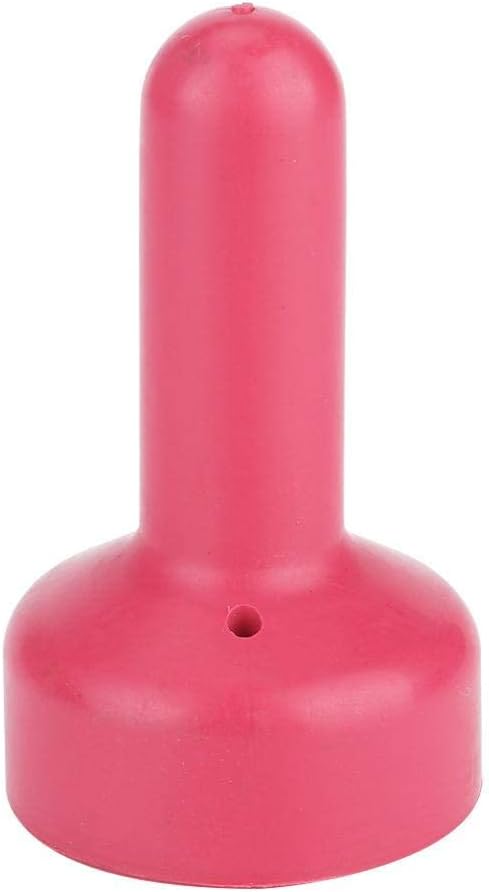 Zerodis Food Grade Calf Feeding Nipple, Rubber Replaceable Nipple Calf Milk Feed Bucket Accessories for Cattle Sheep Livestock(HL MP73C)