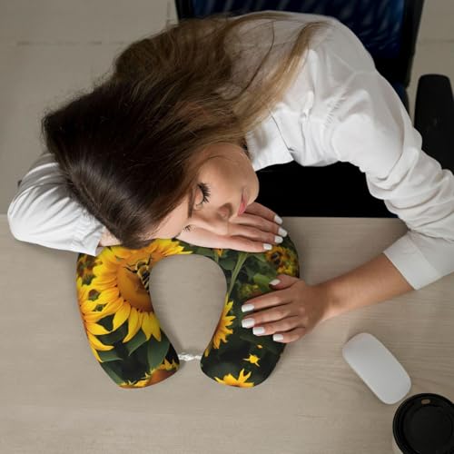 Almohada cervical de espuma viscoelástica negra miniatura 6