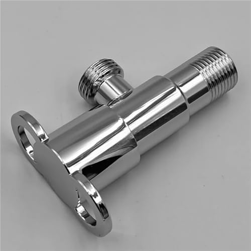 Válvula angular G1/2 de acero inoxidable para grifo de ducha y calentador 7