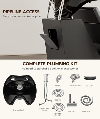 Shampoo-Bowl-and-Chair-Set-for-Salon-Hair-Wash-Chair-wPorcelain-Tilting-Deep-Sink-Backwash-Barber-Shampoo-Chair-Station-Beauty-Spa-Massage-Hairdressing-Equipment