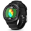 Voice Caddie A3 Golf Watch w/Green Undulation No Monthly Subscription 40k+ Preinstalled Courses Lightweight w/Slope Mode 1.3" Color Touchscreen Pin Reload Smart Green View Golf GPS & Fitness Mode BK