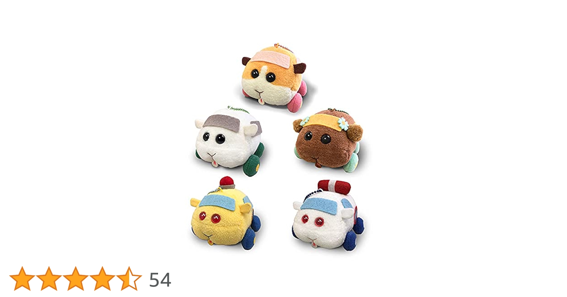 PUI PUI モルカー もちころりんぬいぐるみマスコット