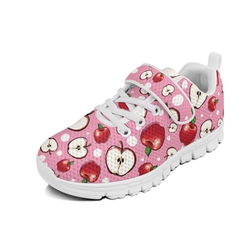 Running Athletic Shoes for Girls Slip On Tennis Shoes Kids Gym Shoes