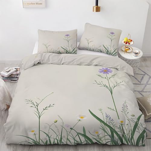 Housse de couette 160x200 fleurs pour créer une chambre parentale printanière
