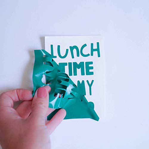 Permanent Adhesive Vinyl Starter Pack Of 12 In X 6 Ft Rolls For Cricut, Silhouette, Craft Cutters, Decals, Stickers, Waterproof By Craftables (32 Rolls) #TOP3