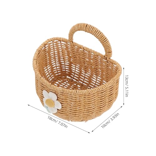 Cesta colgante multifuncional de pared con diseño ventilado para verduras 3