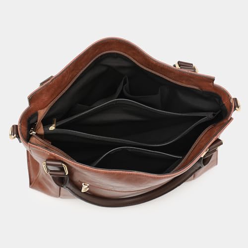 Sac à main tendance en polyuréthane avec poches zippées pour femme