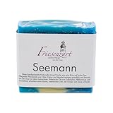 Seemann – Handgesiedete Naturseife mit Meeresduft | Frisch-maritime Pflege mit Eukalyptus,...