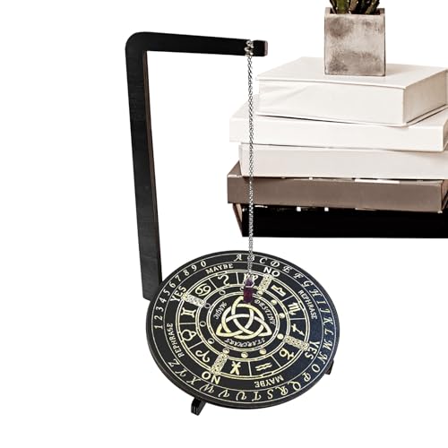 Soporte para cristales estante de madera para joyas colgantes meditación casa 6