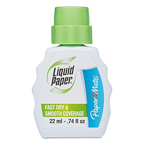 Paper Mate Liquid Paper Fast Dry Correction Fluid