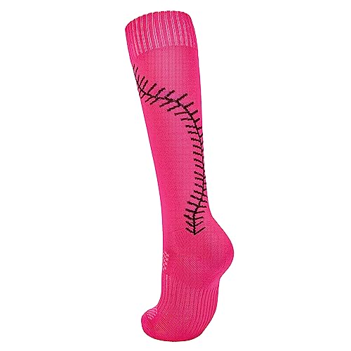 American Trends Girl Youth Softball Socks Youth & Adult Soccer Baseball Socks Knee High Tube Socks for Boys Girls2